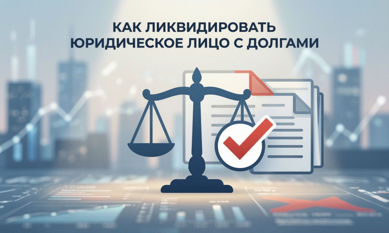 Как ликвидировать юридическое лицо с долгами